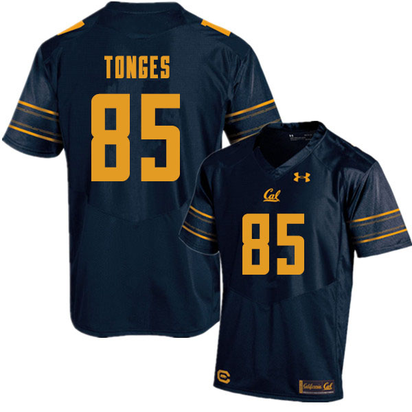Men #85 Jake Tonges Cal Bears College Football Jerseys Sale-Navy